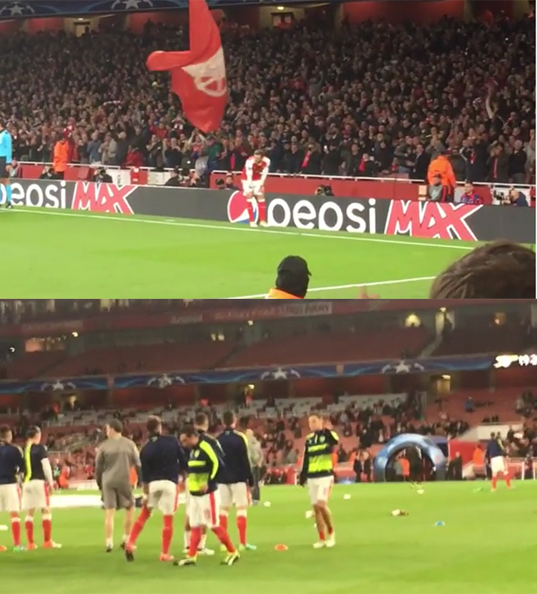 ▲배우 류준열이 UEFA챔피언스리그 관람 영상을 게재했다.(사진=류준열 인스타그램)