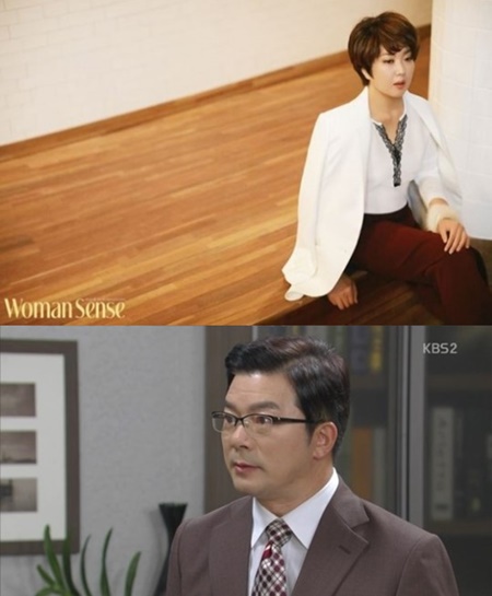 (▲KBS2'여자의비밀' 이영범, 우먼센스 노유정)