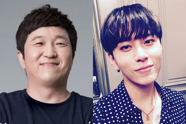 ▲'히트제조기' 시즌 3에 참여하는 방송인 정형돈(좌), 비스트 용준형(사진=FNC엔터테인먼트(정형돈), 용준형 인스타그램)