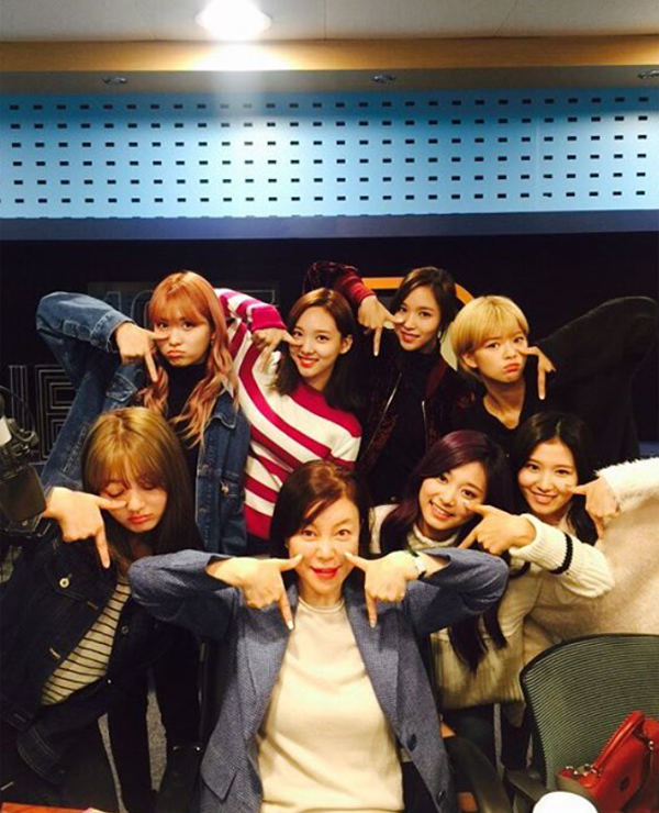 ▲'최파타' 트와이스(사진=sbs 파워FM)