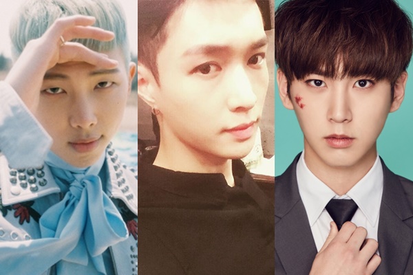 ▲건강 이상을 호소한 방탄소년단 랩몬스터, 엑소 레이, 펜타곤 신원(좌측부터)(사진=빅히트엔터테인먼트(랩몬스터), 레이 인스타그램, 큐브엔터테인먼트)