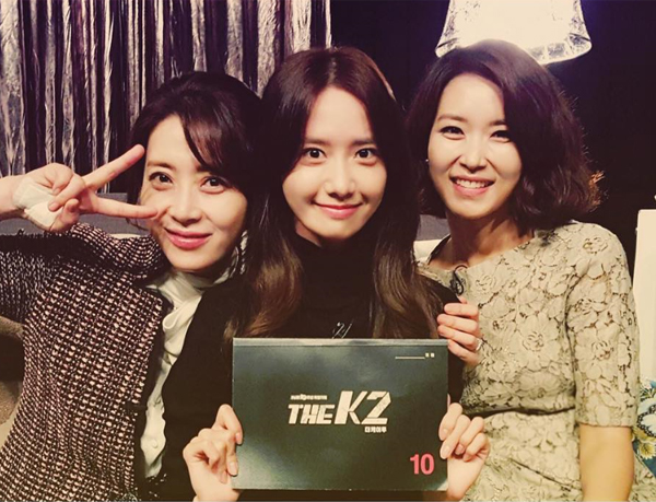 ▲'더케이투' 송윤아 윤아 정지영(사진=윤아 인스타그램)