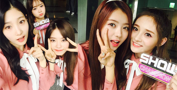 ▲'쇼 챔피언' 아이오아이(사진=MBC뮤직)