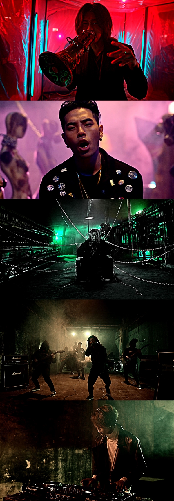 ▲(위부터)윤도현, 레디, 지투, 인레이어, 쟈니(사진=SM엔터테인먼트)