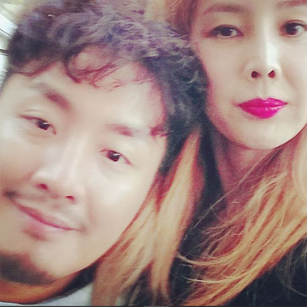 ▲가수 현진영 모델 박영선(사진=박영선 인스타그램)