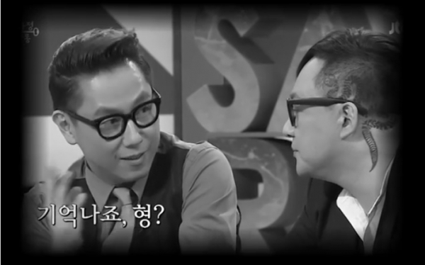 ▲윤종신과 故신해철(사진=윤종신 SNS)