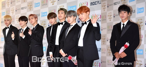 ▲가수 방탄소년단, 황치열(사진=윤예진 기자(yoooon@))