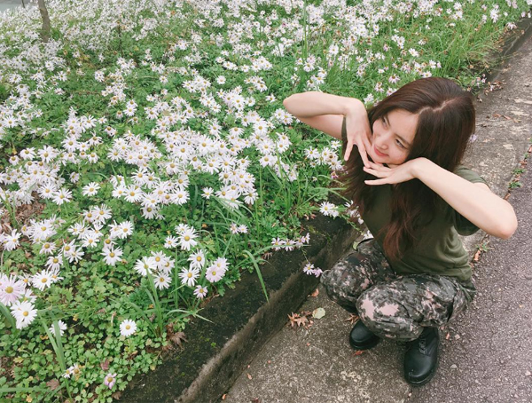 ▲'비정규직 특수요원' 한채아(사진=한채아 인스타그램)