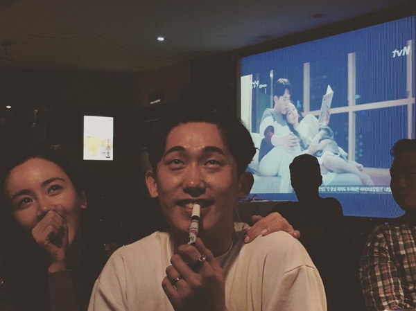 ▲배우 황우슬혜, 민진웅(사진=민진웅 인스타그램)