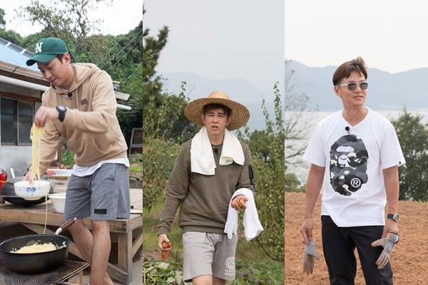 (▲ tvN '삼시세끼' 윤균상 에릭 이서진, 공식 페이스북)
