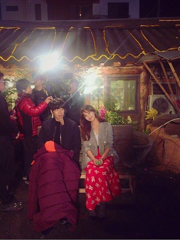 ▲SBS '고호의 별이 빛나는 밤에' 김영광, 유리(사진=유리 인스타그램)