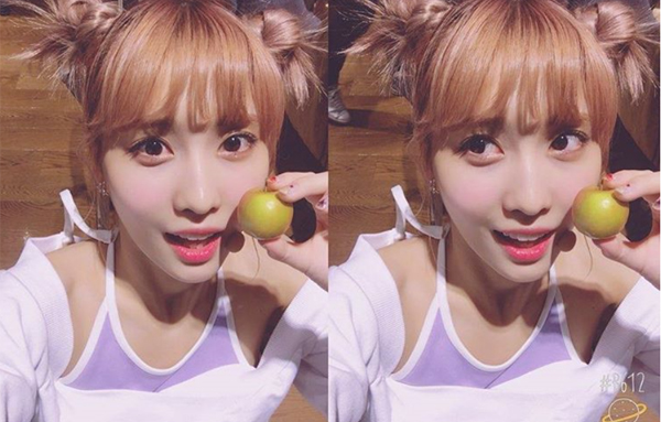 ▲트와이스 모모(사진=트와이스 인스타그램)