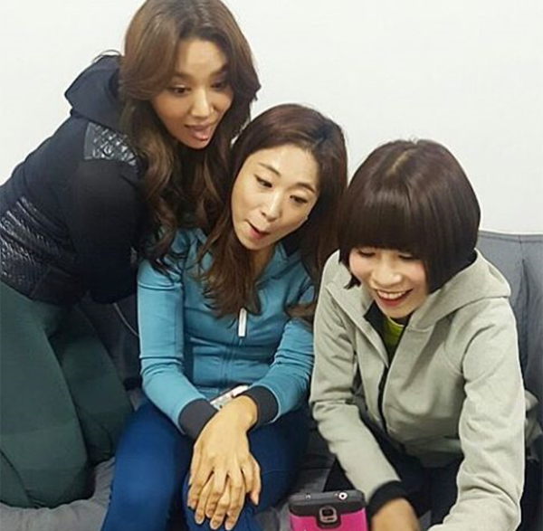 ▲'늘품체조'로 관심받고 있는 트레이너 정아름이 '더바디쇼4' 촬영 일상을 전했다.(사진=정아름 인스타그램)