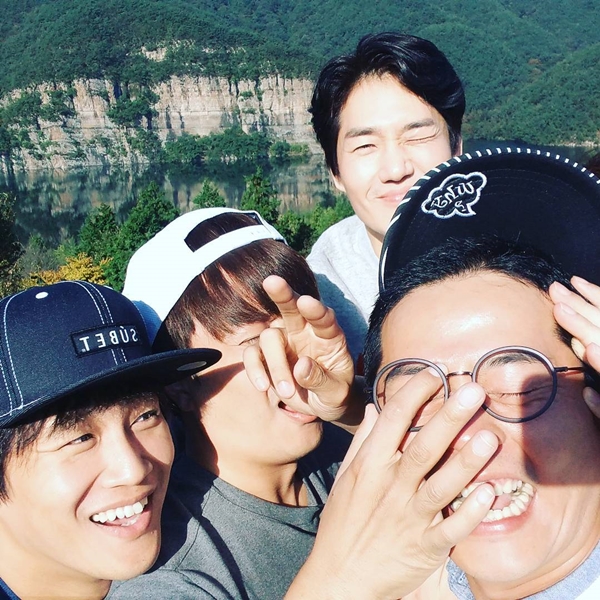 ▲KBS2 '해피선데이-1박 2일 시즌3' 차태현, 정명훈, 유지태, 김준호(사진=김준호 인스타그램)
