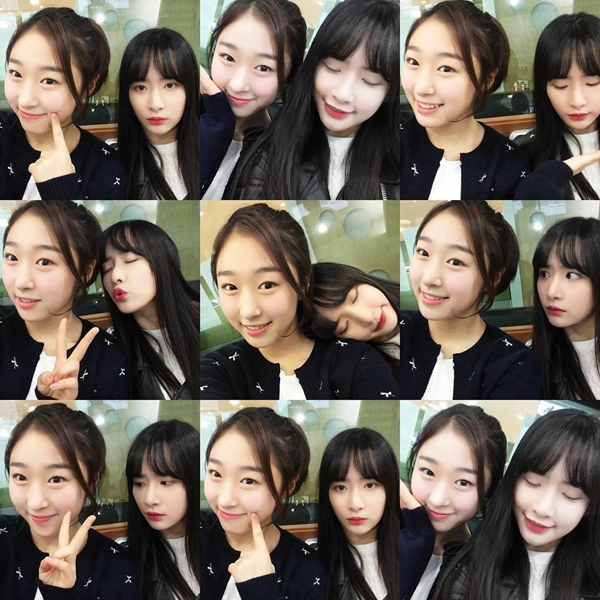 ▲그룹 우주소녀 설아, 수빈(사진=MBC FM4U '2시의 데이트 지석진입니다' 공식 인스타그램)