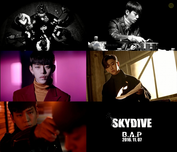 ▲B.A.P '스카이다이브' 캐릭터 트레일러(사진=TS엔터테인먼트)