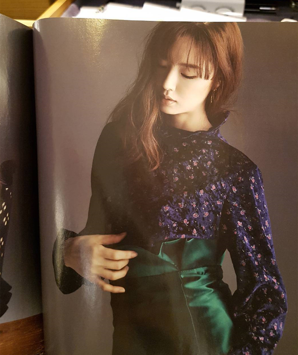 ▲배우 서지혜가 화보 속 자신의 모습을 공개했다.(사진=서지혜 인스타그램)