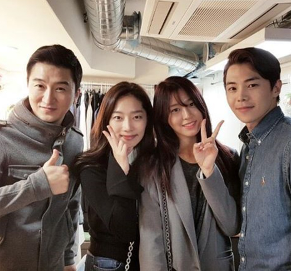 ▲김준원 송유현 설현 박은석(사진=송유현 인스타그램)