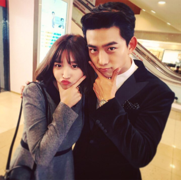 ▲'첫키스만 여섯번째' 이초희 옥택연(사진=이초희 인스타그램)