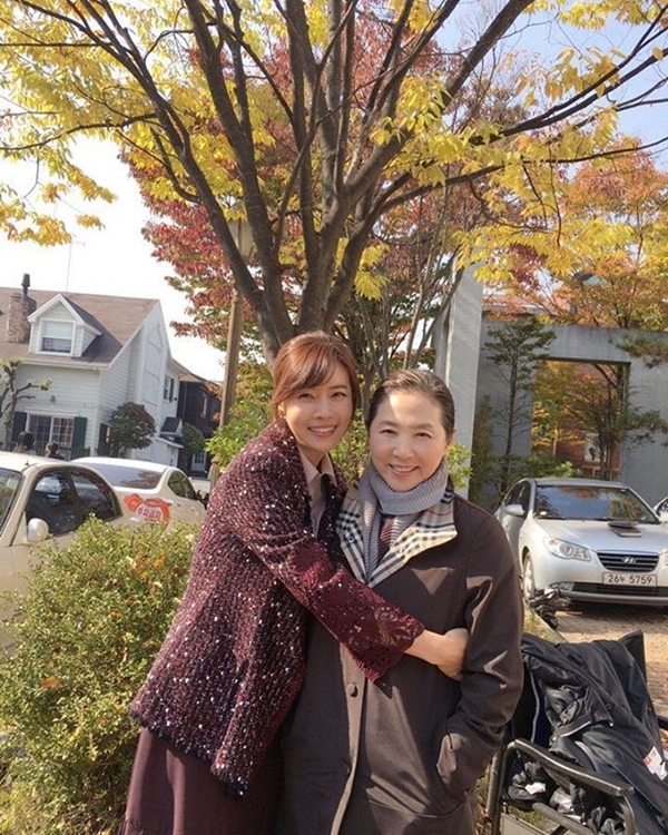 ▲SBS '우리 갑순이' 유선, 고두심(사진=유선 인스타그램)