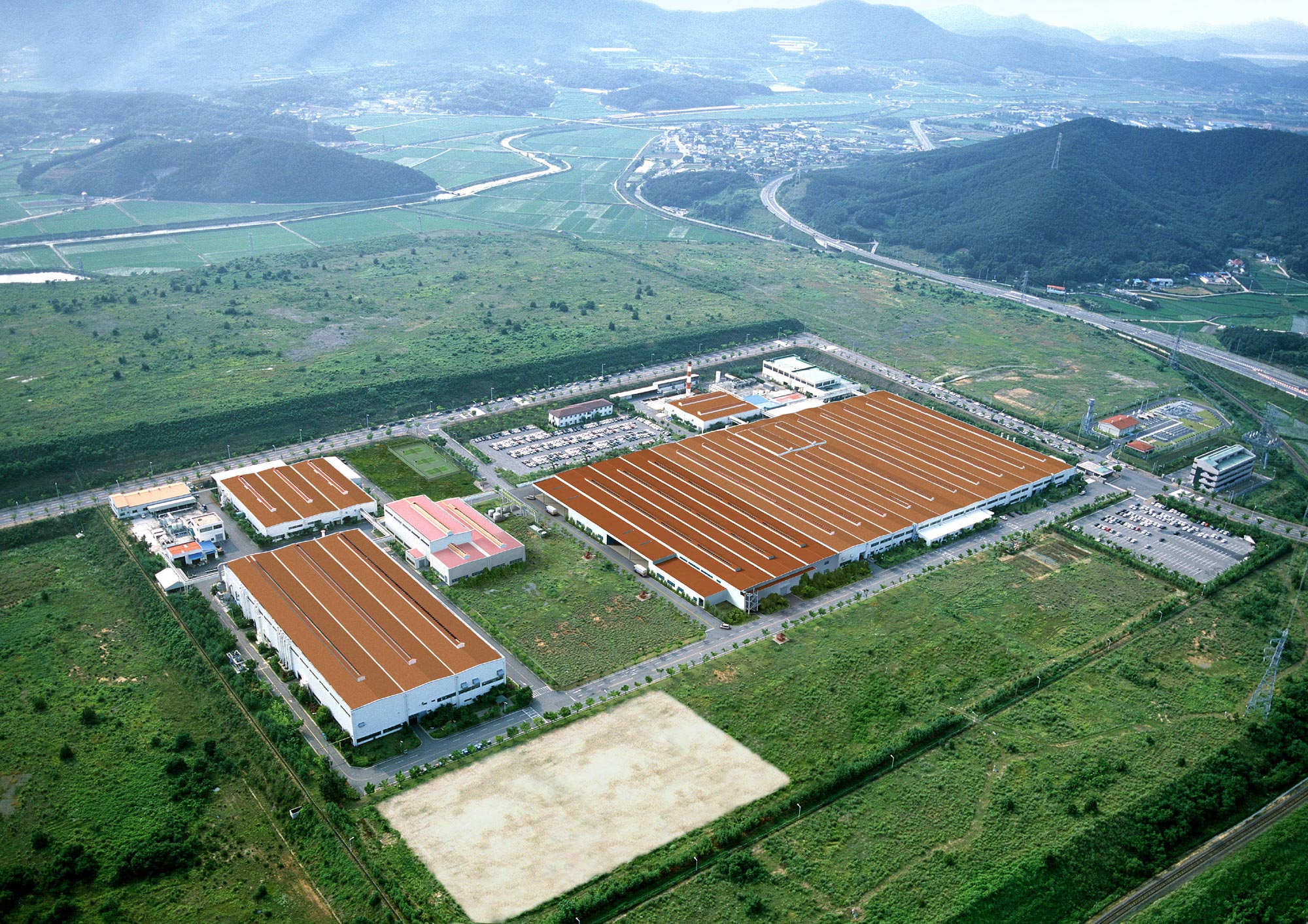 ▲한국지엠 보령공장 전경.(사진제공=한국지엠)