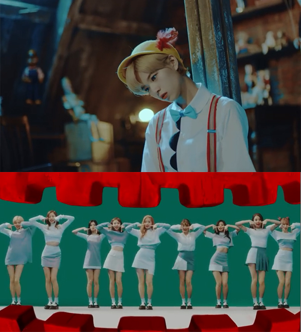 ▲트와이스 'TT' 뮤비 캡처(사진=jyp엔터테인먼트)