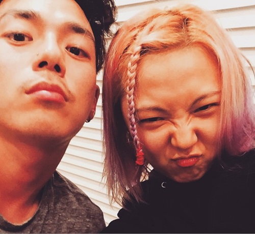 (▲지소울 민 열애 인정, 민 인스타그램)