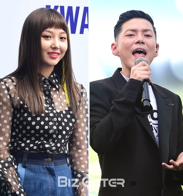 ▲민(왼쪽)과 지소울(사진=윤예진 기자 yoooon@)