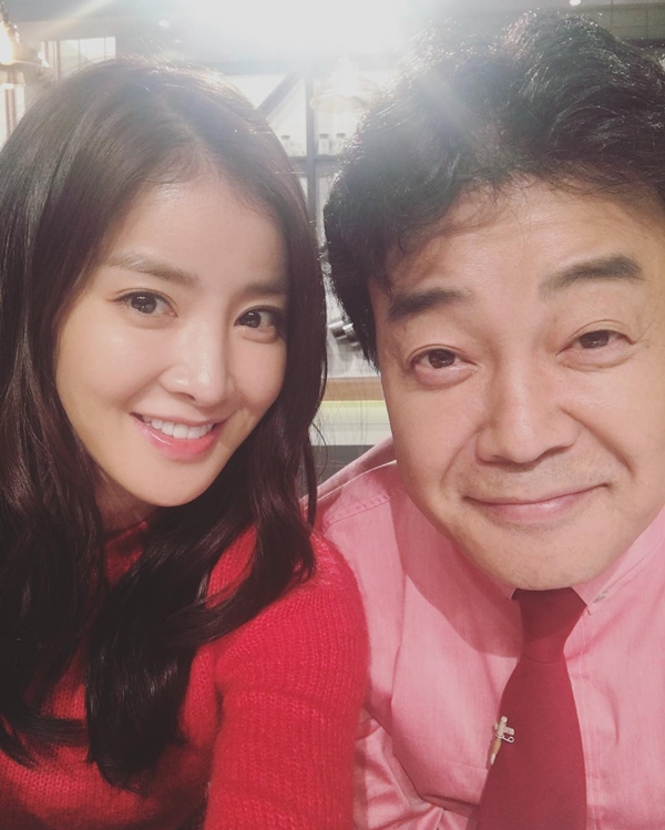 ▲SBS '백종원의 3대천왕' 이시영, 백종원(사진=이시영 인스타그램)