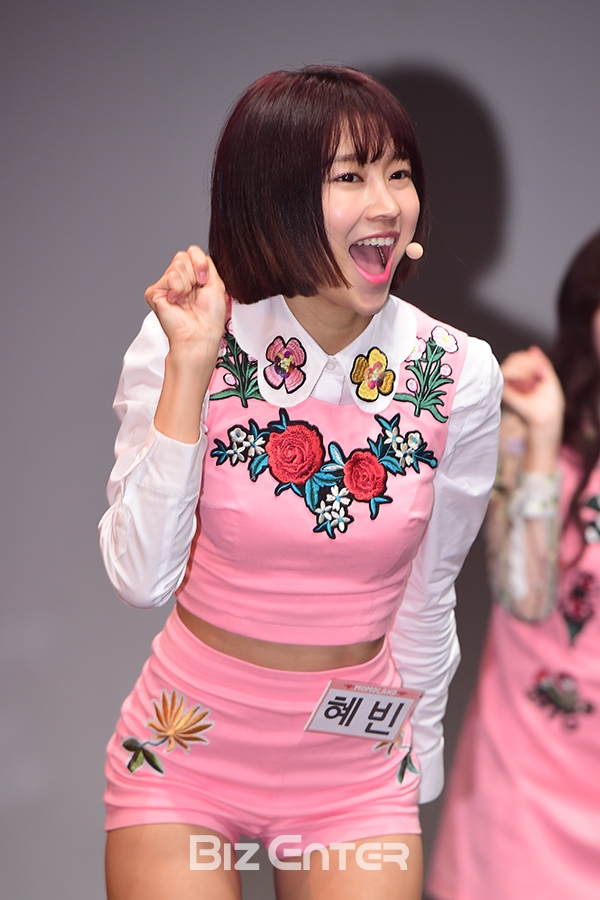 ▲모모랜드 혜빈(사진=윤예진 기자 yoooon@)