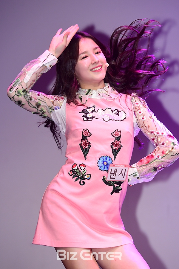 ▲모모랜드 낸시(사진=윤예진 기자 yoooon@)