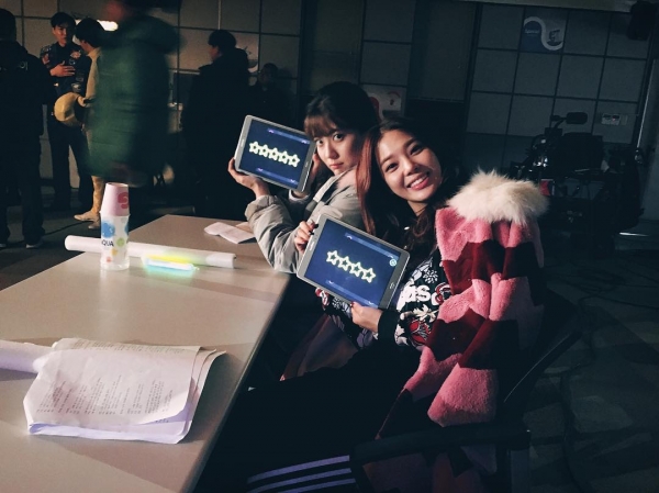 ▲남지현과 임세미(사진=남지현SNS)