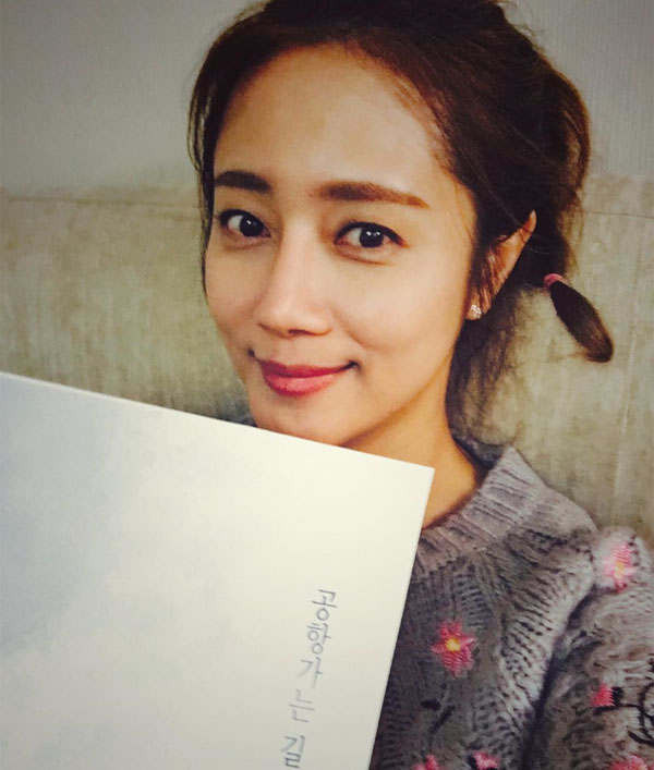 ▲'공항가는 길' 최송현(사진=최송현 인스타그램)