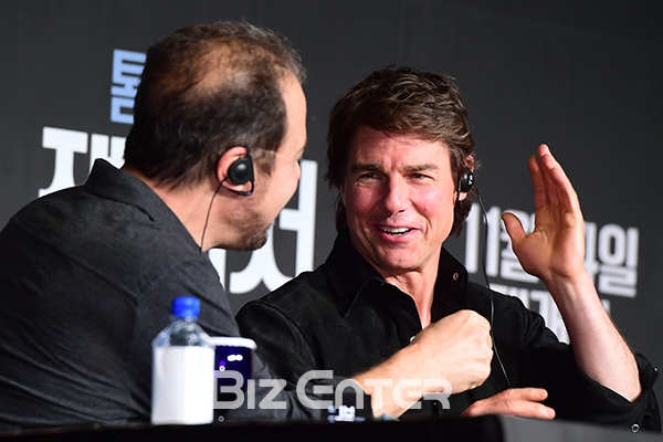 ▲에드워드 즈윅, 톰 크루즈(사진=윤예진 기자 yoooon@)