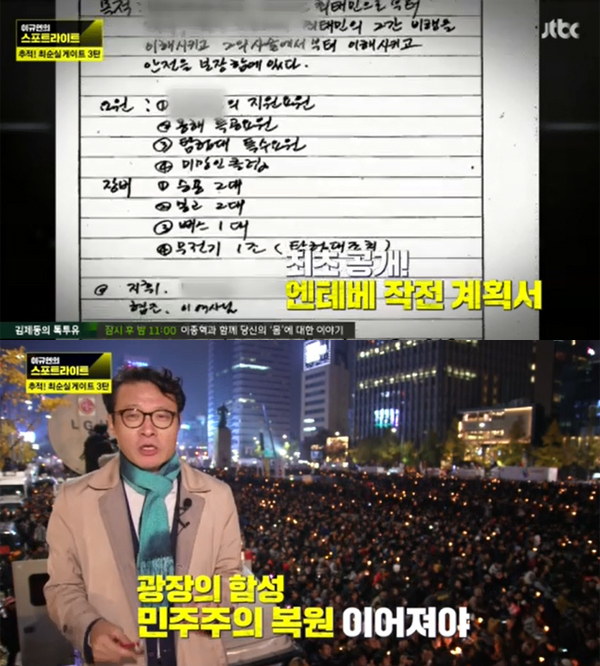 ▲'이규연의 스포트라이트' 방송캡처(사진=JTBC)