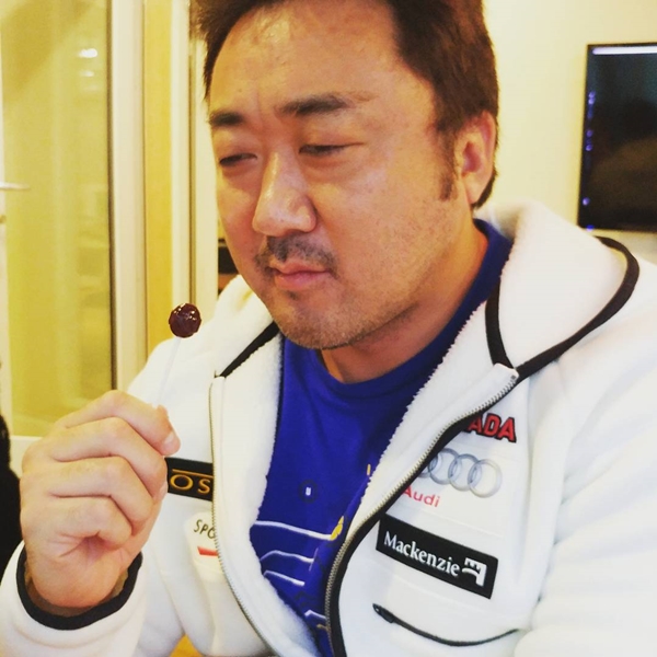 ▲배우 마동석(사진=김의성 인스타그램)