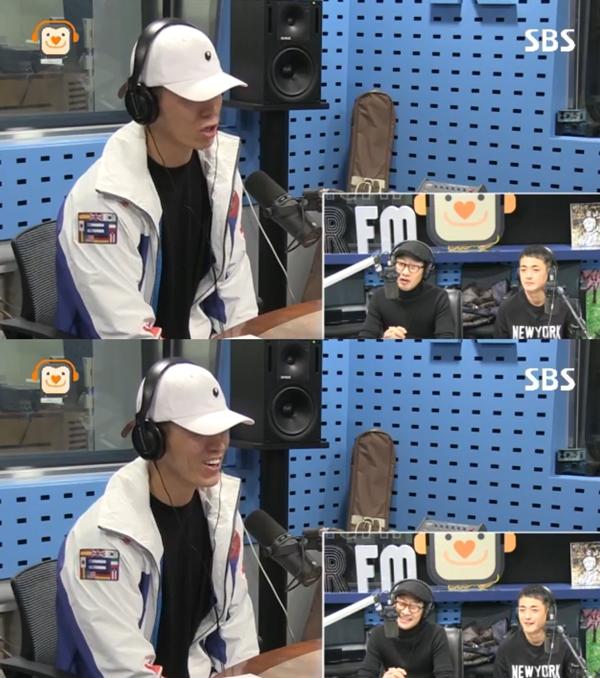 ▲힙합듀오 지누션 멤버 션(사진=SBS 파워FM '김창렬의 올드스쿨')