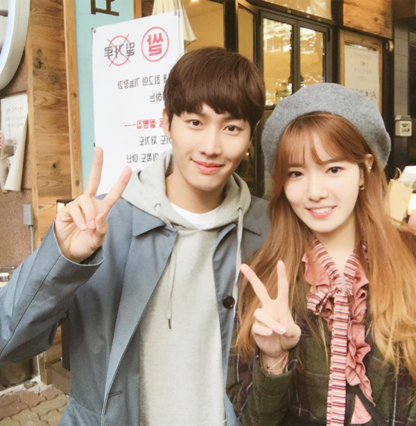 ▲'여자의 비밀' 권시현 하승리(사진=권시현 인스타그램)