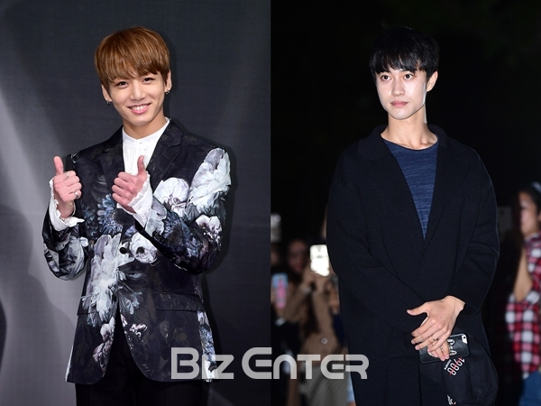 ▲그룹 방탄소년단 정국, 배우 곽동연(사진=윤예진 기자 yoooon@)