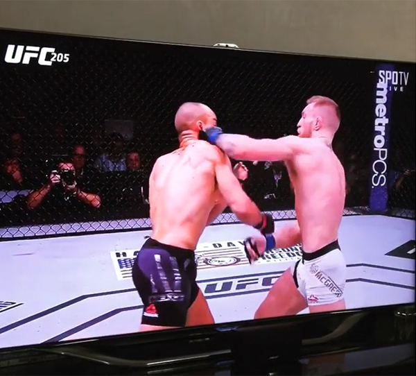 ▲임슬옹이 UFC 영상을 게재했다.(사진=임슬옹 인스타그램)