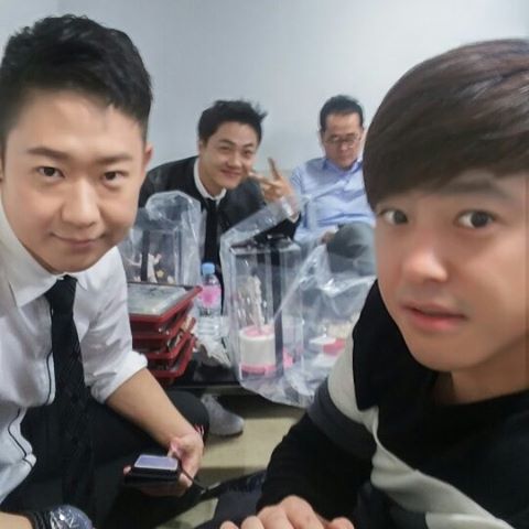 ▲팬미팅을 통해 한 자리에 모인 그룹 NRG(사진=천명훈SNS)