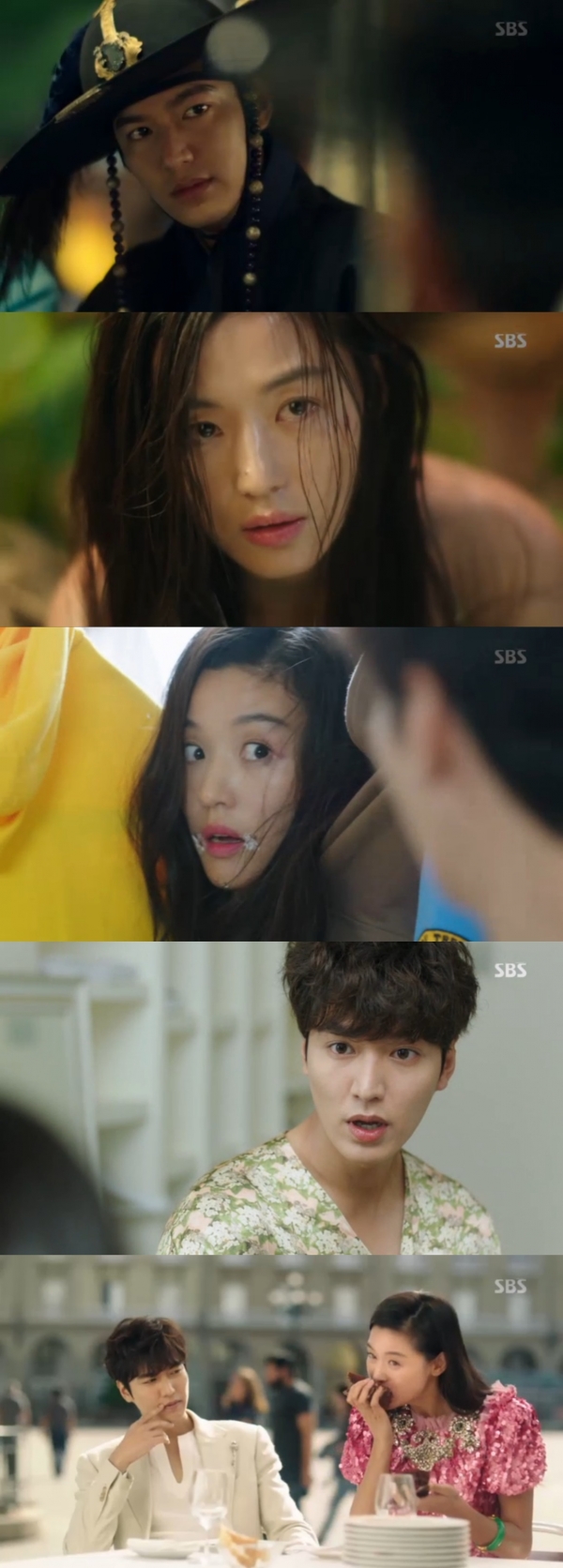 ▲'푸른 바다의 전설' 이민호 전지현(사진=SBS 새 수목드라마 '푸른 바다의 전설' 캡처)