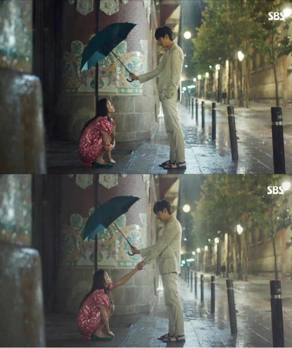 ▲'푸른 바다의 전설' 전지현 이민호(사진=SBS 새 수목드라마 '푸른 바다의 전설' 캡처)