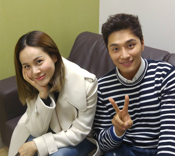 ▲아이비 민우혁(사진=MBC FM 4U '두데' 인스타그램)