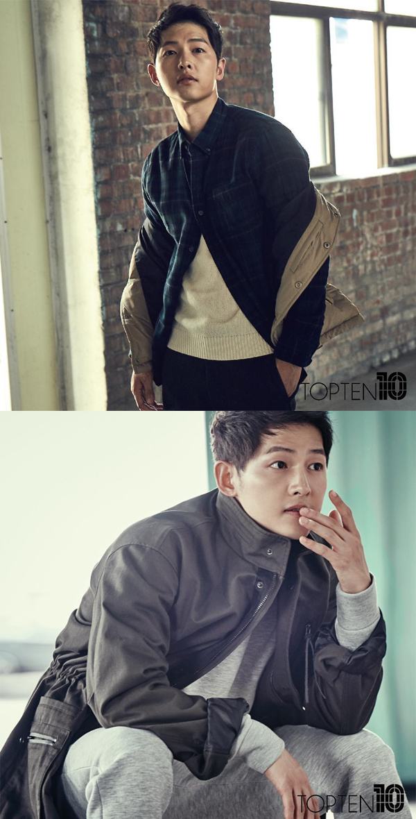 ▲송중기(사진=탑텐)