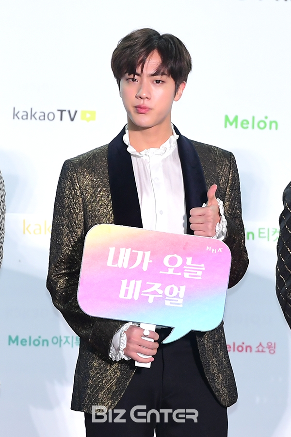 ▲방탄소년단 진(사진=윤예진 기자 yoooon@)