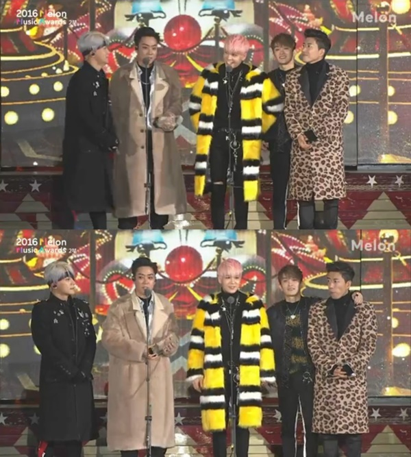 ▲그룹 젝스키스(사진=2016 멜론뮤직어워드 캡처)