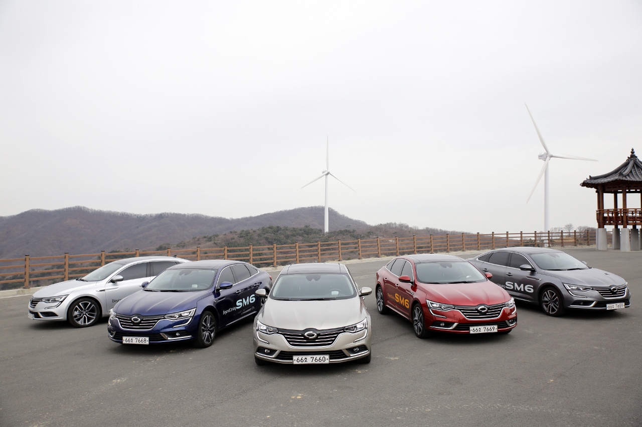▲르노삼성자동차 SM6.(사진제공=르노삼성자동차)