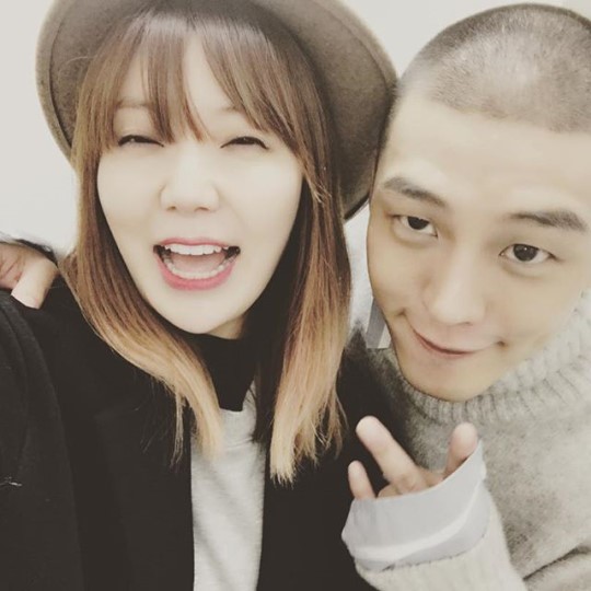 (▲하지영 인스타그램, 유아인)