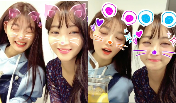 ▲김유정 정혜성(사진=김유정 인스타그램)